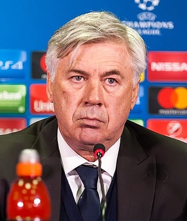 How many Copa del Rey titles has Ancelotti won as a manager?