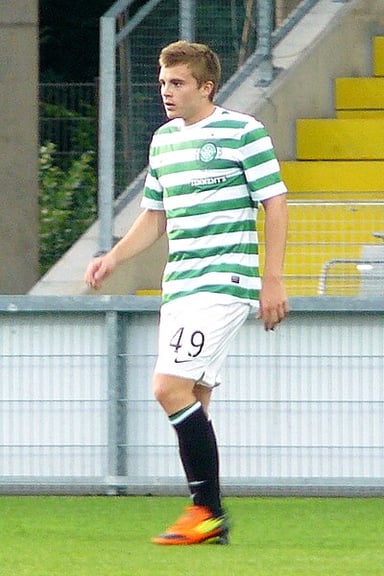 Which club did James Forrest join in 2003?