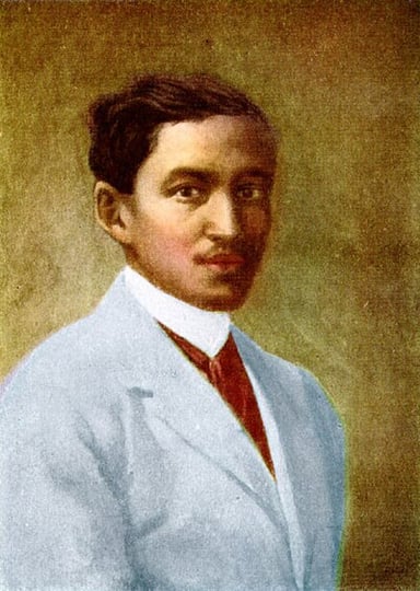 What is José Rizal's religion or worldview?