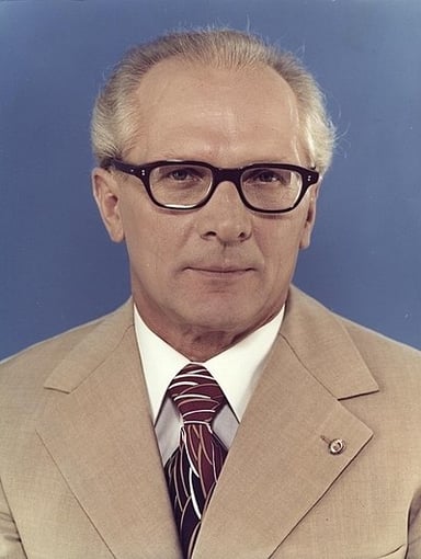 What type of socialism did Honecker adopt for East Germany?