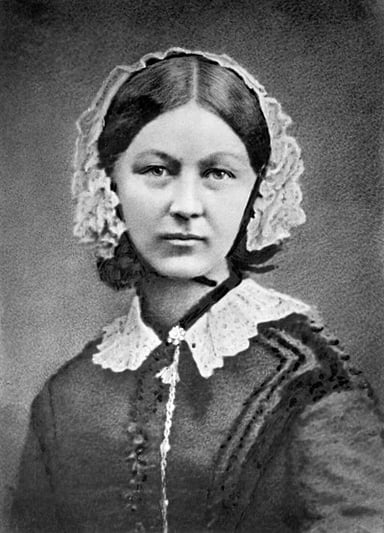In which year did Florence Nightingale establish her nursing school?