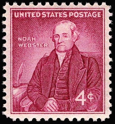Who painted Noah Webster's portrait?