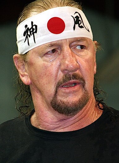 How many years did Terry Funk's in-ring career span?
