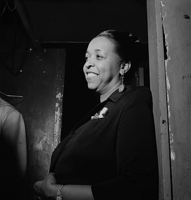 What kind of music did Ethel Waters frequently perform?