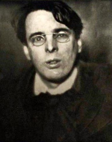 What was a recurring theme in W. B. Yeats' work?