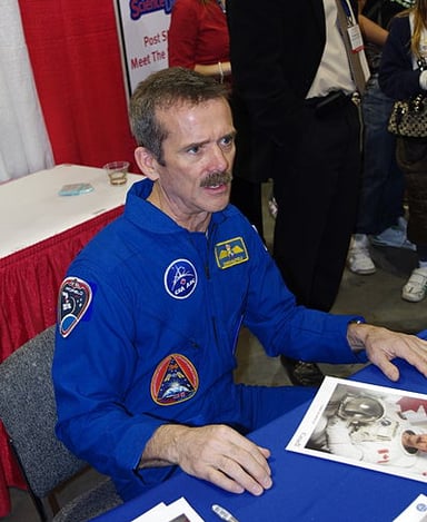 What is Chris Hadfield's middle name?