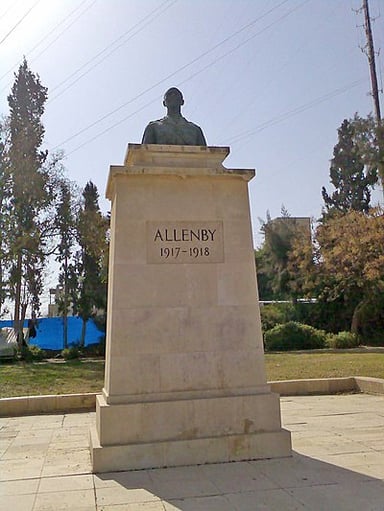 What was Allenby's title after being ennobled?