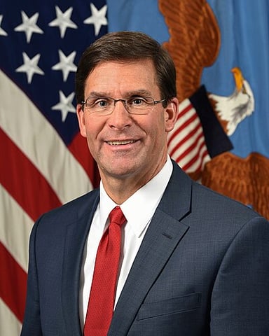 What was one of Esper's roles in government before becoming secretary of defense?