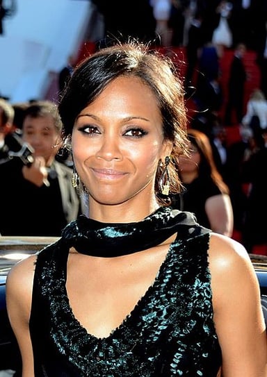 What are Zoe Saldana's most famous occupations?[br](Select 2 answers)