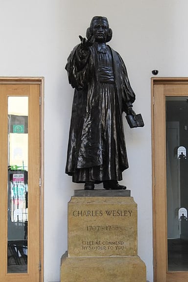 Charles Wesley's ministry became more static starting from which year?