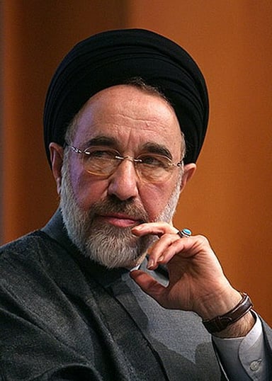 Before becoming internationally known, what was Khatami's status?