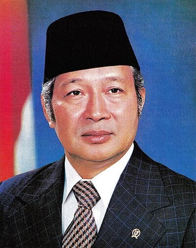 What was Suharto's role during the Japanese occupation of Indonesia?