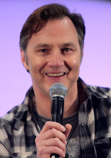 Which drama series featured David Morrissey's debut?