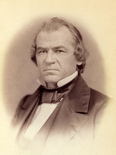 Which positions has Andrew Johnson held?[br](Select 2 answers)
