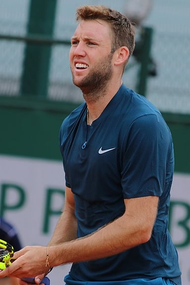 Who was Jack Sock's partner in his first Wimbledon men's doubles title?