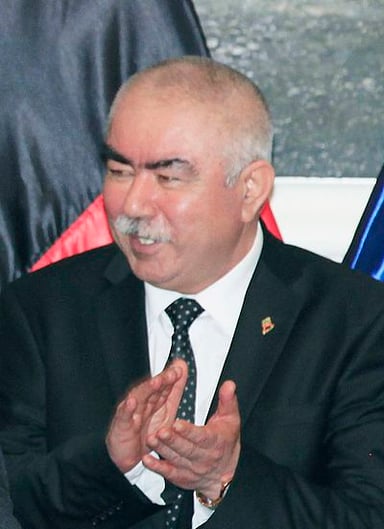 Dostum is known for his role as a what during Afghan wars?