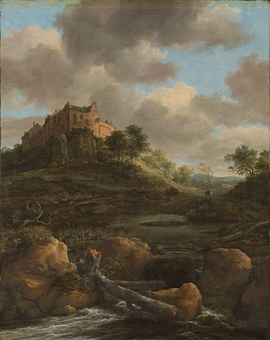 Which museum in London holds Ruisdael's work?