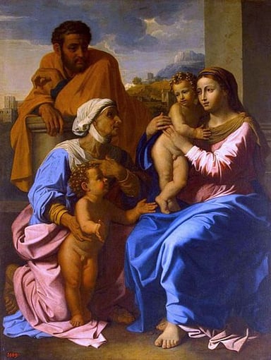 Poussin is said to have created the classicist ideals along with which literary person?