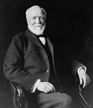 Which awards has Andrew Carnegie received?