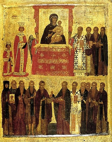 Theodora is recognized in which Church as a saint?