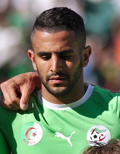 In which tournament did Riyad Mahrez represent Algeria in 2019?