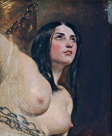 Etty was the first English painter to paint significant..?