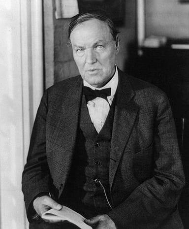 What nickname described Clarence Darrow's persona?