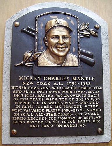 What percentage of the times Mickey Mantle tried to steal a base was he successful?