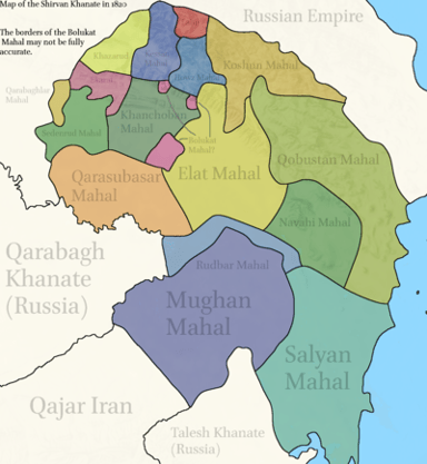 In which region was the Shirvan Khanate located?