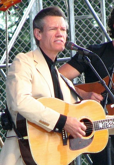 How many number-one singles has Randy Travis had?