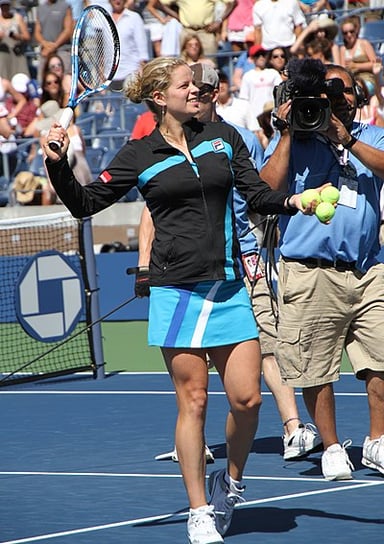 In which year did Kim Clijsters start her second comeback?