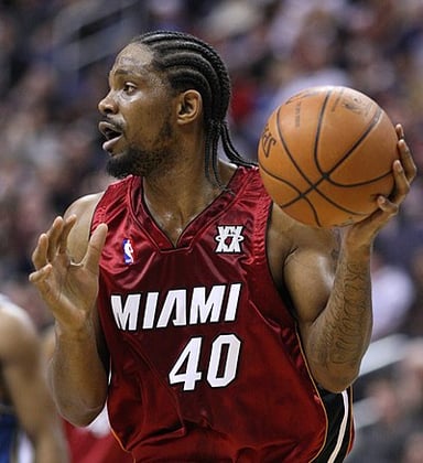 What is the name of the French team Udonis Haslem played for?