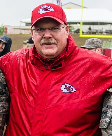 What are Andy Reid's most famous occupations?[br](Select 2 answers)
