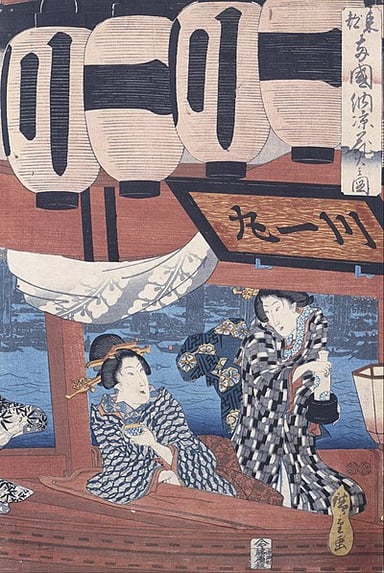 What genre of art is Hiroshige best known for?
