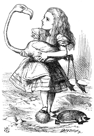 What was Lewis Carroll's real name?