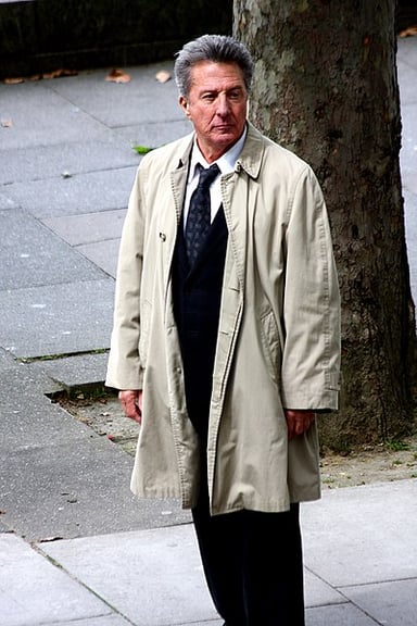 In which film does Dustin Hoffman play a character named Mumbles?