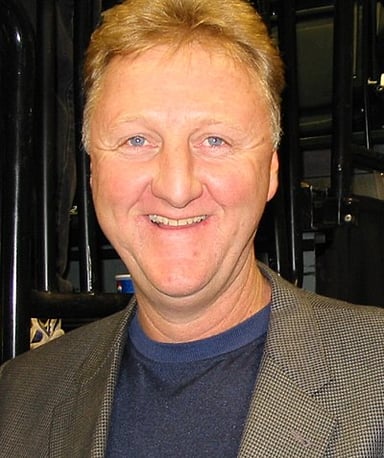 What was Larry Bird's position on the court?
