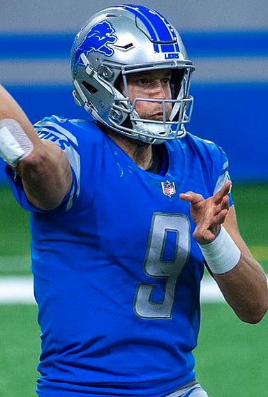 What is Matthew Stafford's middle name?