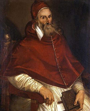 Which Pope preceded Pope Gregory XIII?