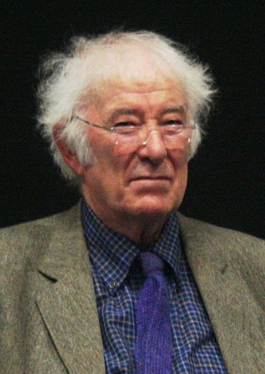 Which of the following are notable works of Seamus Heaney?[br](Select 2 answers)