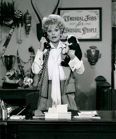 Who was Lucille Ball's co-star in "The Lucy Show"?