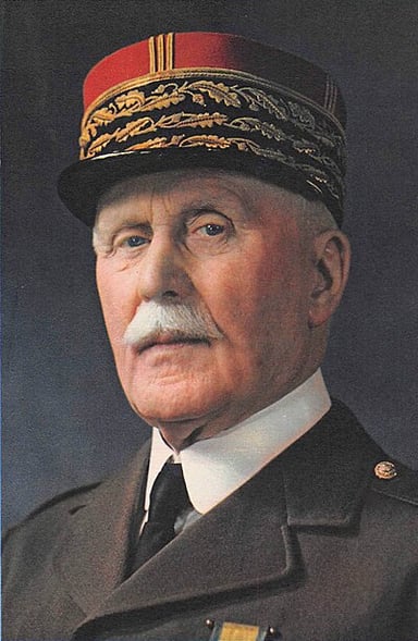 Pétain was involved in the Rif War against which country?