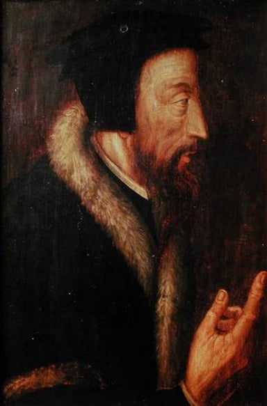 John Calvin was influenced by of the following people:[br](Select 2 answers)