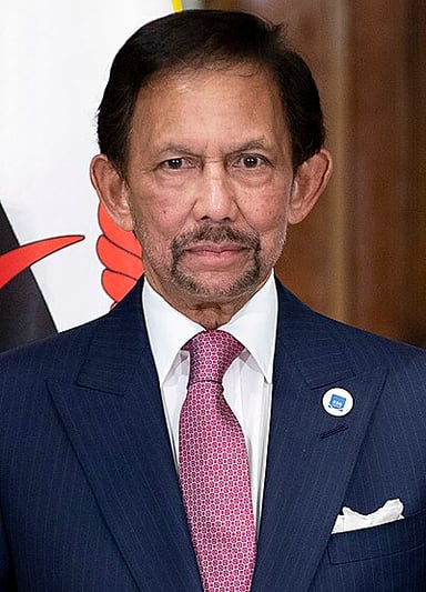 Since what year has Hassanal Bolkiah been the Sultan of Brunei?