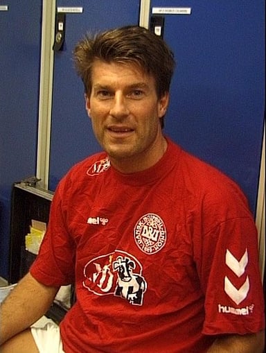 How many goals did Laudrup score for the Denmark national team?