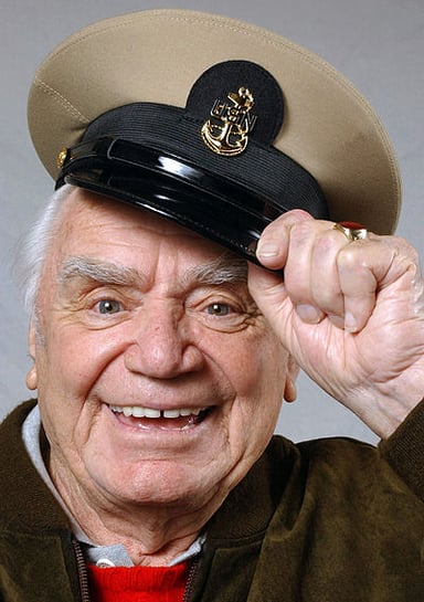 In which component of his personal appearance did Borgnine possess a notable feature?