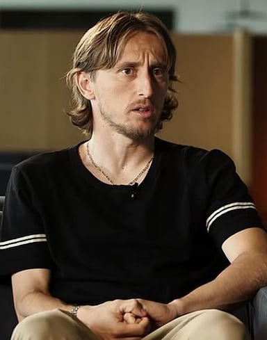 Can you tell me what league Luka Modrić played in or has played in?