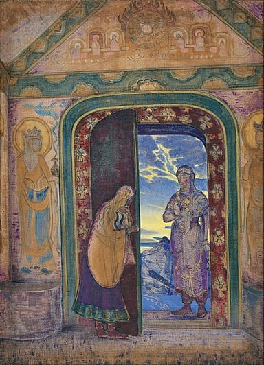 Who was Roerich's mother?