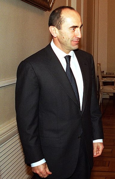 How long did Kocharyan serve as Prime Minister of Armenia?