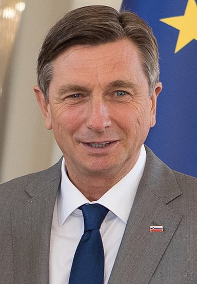 What was the result of Pahor’s re-election in 2017?